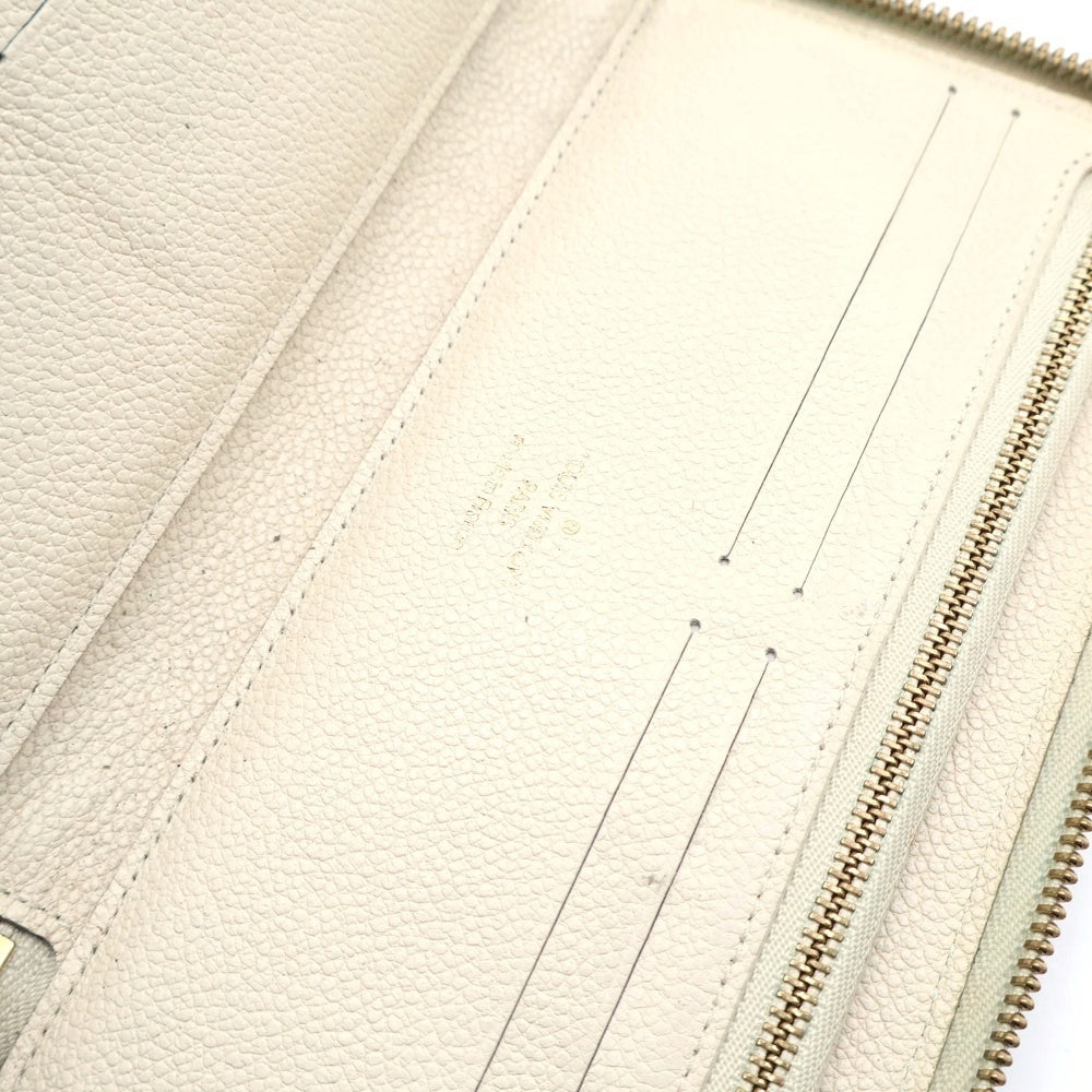LOUIS VUITTON(ルイヴィトン) MONOGRAM EMPREINTE PORTEFEUILE LEATHER WALLET モノグラム アンプラント ポルトフォイユ スクレット レザー ウォレット 長財布 レディース