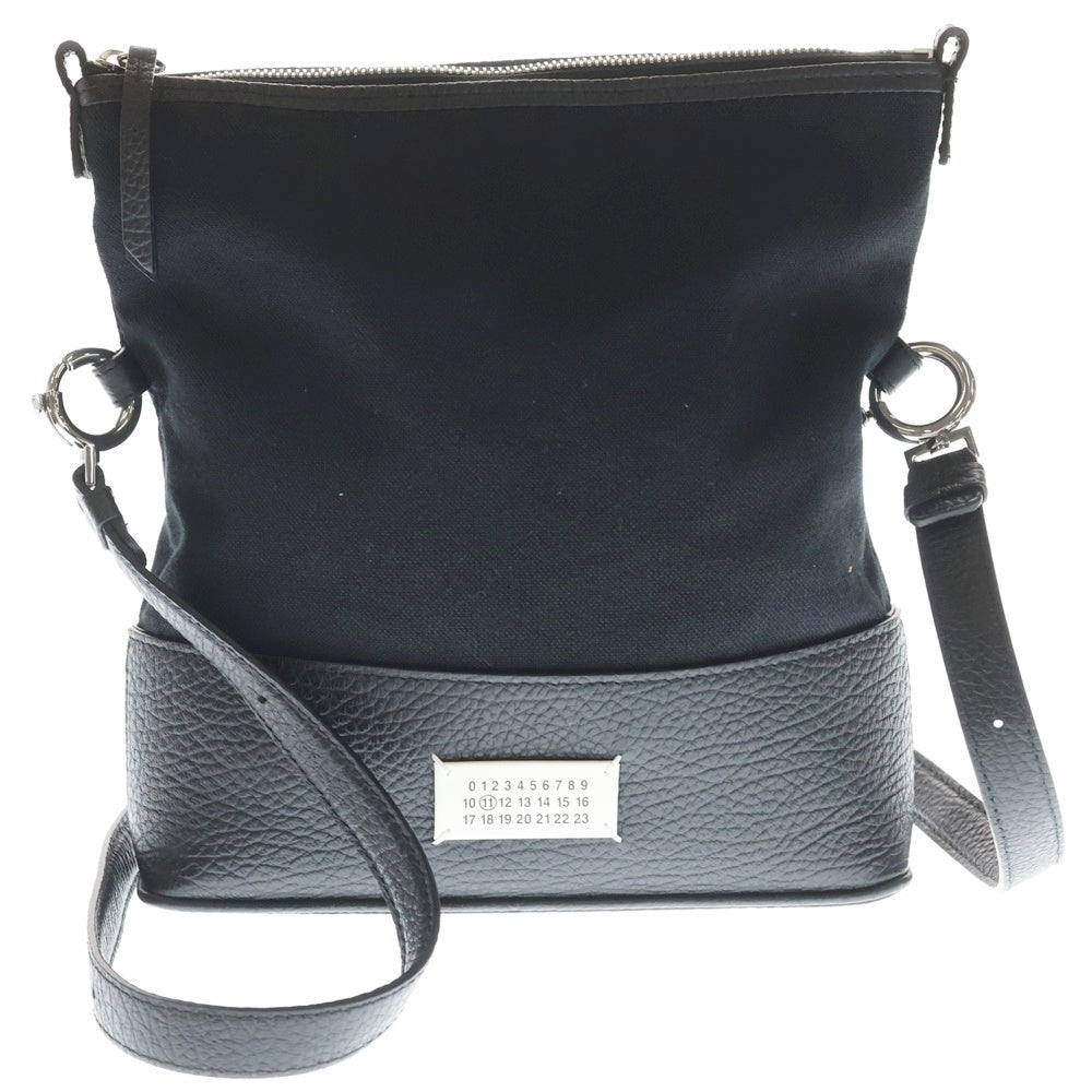 Maison Martin Margiela(メゾンマルタンマルジェラ) 5AC HOBO SHOULDER BAG SMALL ホーボー スモール ショルダー バッグ ブラック SB1WG0042 P4348 T8013 レディース