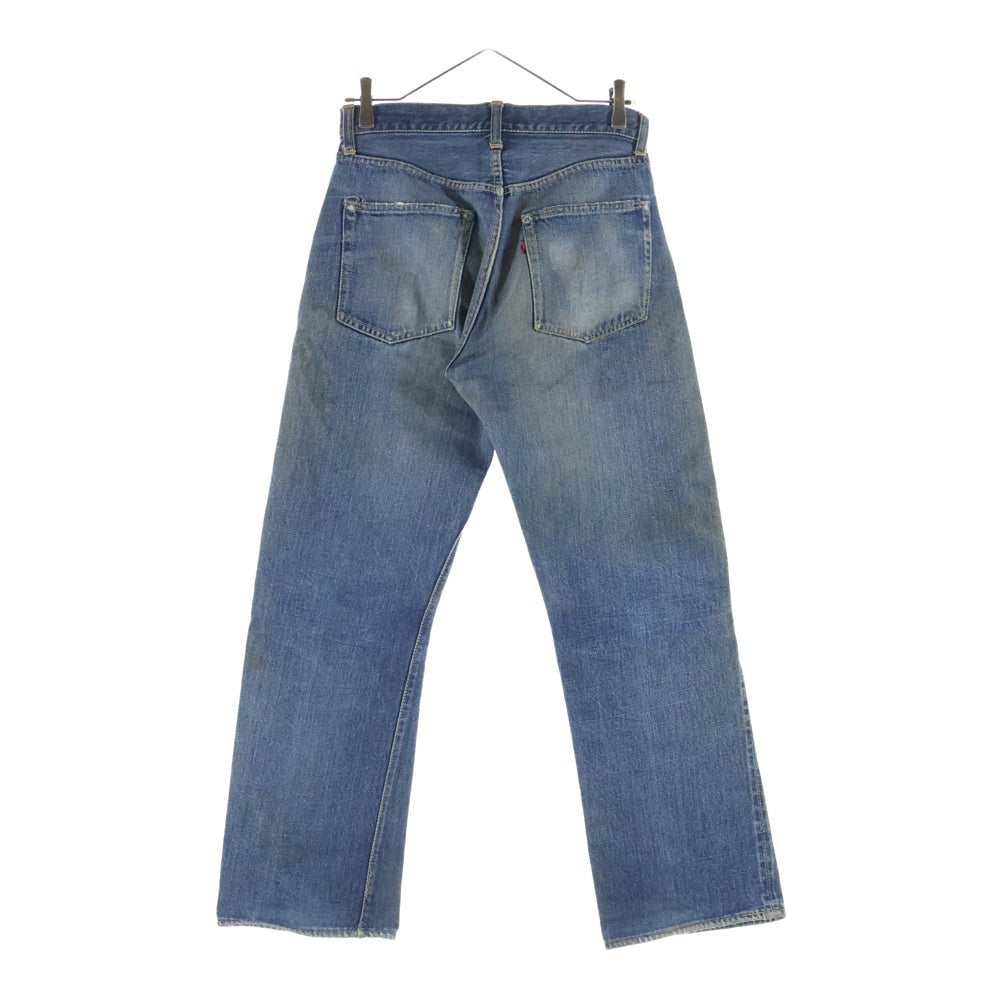 Levi's(リーバイス) 40-50S VINTAGE ヴィンテージ 501XX 47モデル後期 53モデル前期 過渡期 BIG E 隠しリベット Vステッチ ボタン裏14 両面タブ デニムパンツ インディゴ