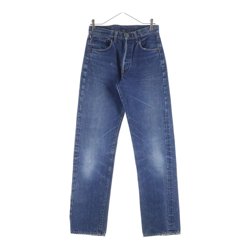 Levi's(リーバイス) 70S 501 VINTAGE ヴィンテージ BIG E 後期 足長R ボタン裏6 並行ステッチ デニムパンツ インディゴ