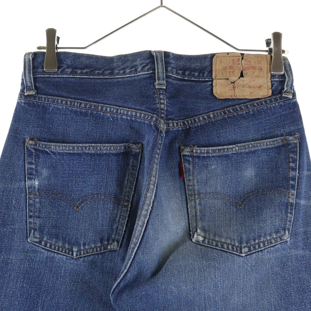 Levi's(リーバイス) 70S 501 VINTAGE ヴィンテージ BIG E 後期 足長R ボタン裏6 並行ステッチ デニムパンツ インディゴ