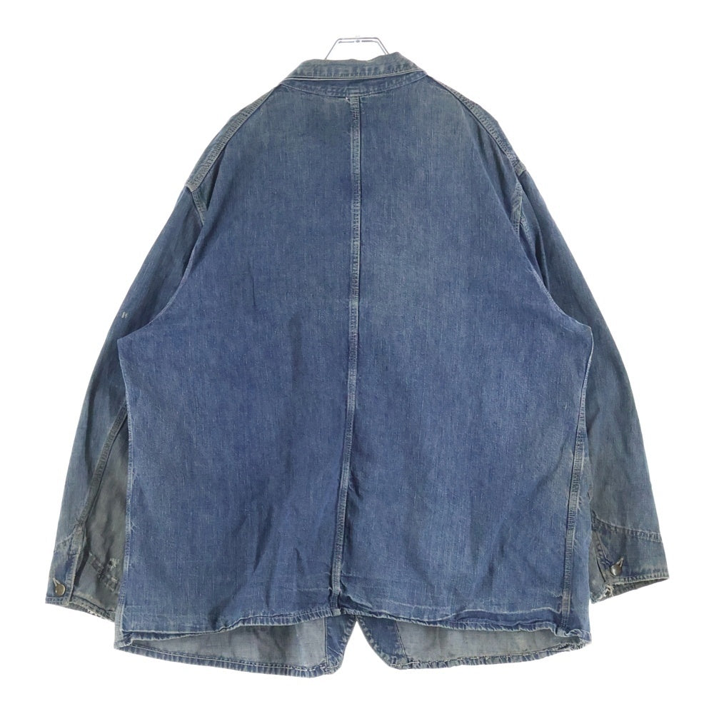 VINTAGE(ヴィンテージ) 40-50S HERCULES (ヘラクレス) DENIM COVERALL デニム カバーオール ジャケット インディゴ