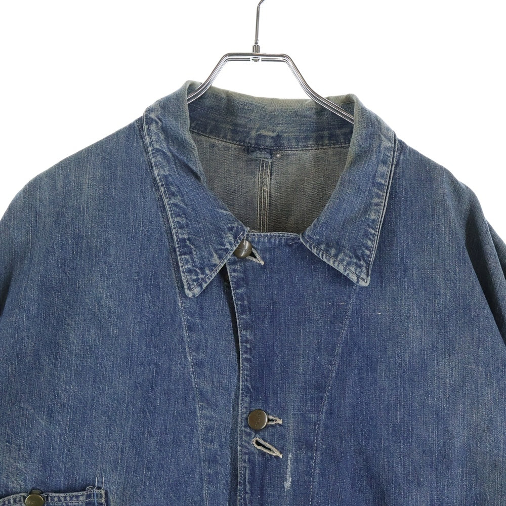 VINTAGE(ヴィンテージ) 40-50S HERCULES (ヘラクレス) DENIM COVERALL デニム カバーオール ジャケット インディゴ