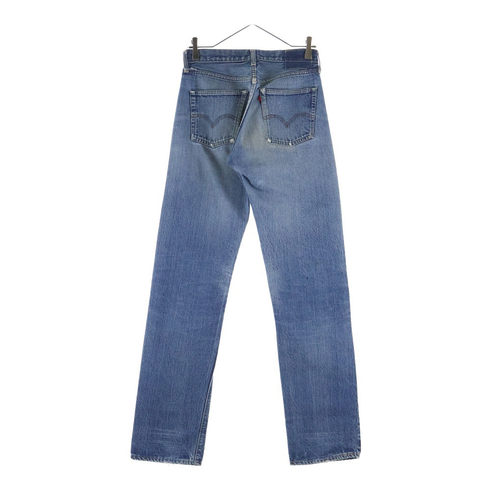 Levi's(リーバイス) 60-70S BIG E 後期 足長R 並行ステッチ ボタン裏2 デニムパンツ インディゴ