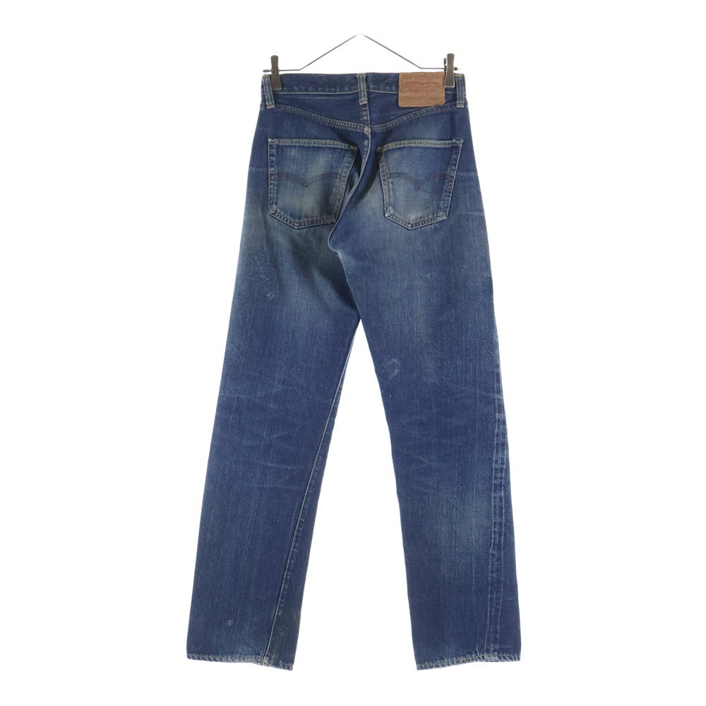 Levi's(リーバイス) 60S BIG E A-TYPE 足長R ボタン裏6 レインボーステッチ デニムパンツ インディゴ