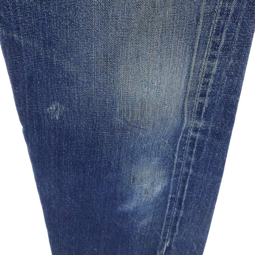 Levi's(リーバイス) 60S BIG E A-TYPE 足長R ボタン裏6 レインボーステッチ デニムパンツ インディゴ