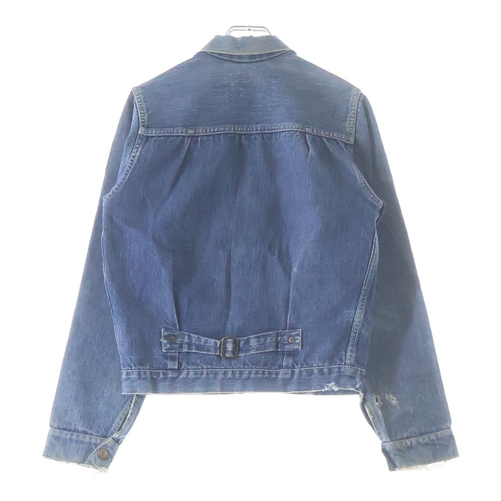 Levi's(リーバイス) 50S 506XX 1st BIG E 片面タブ 一枚袖 ボタン裏17 スライドバックル デニムジャケット インディゴ