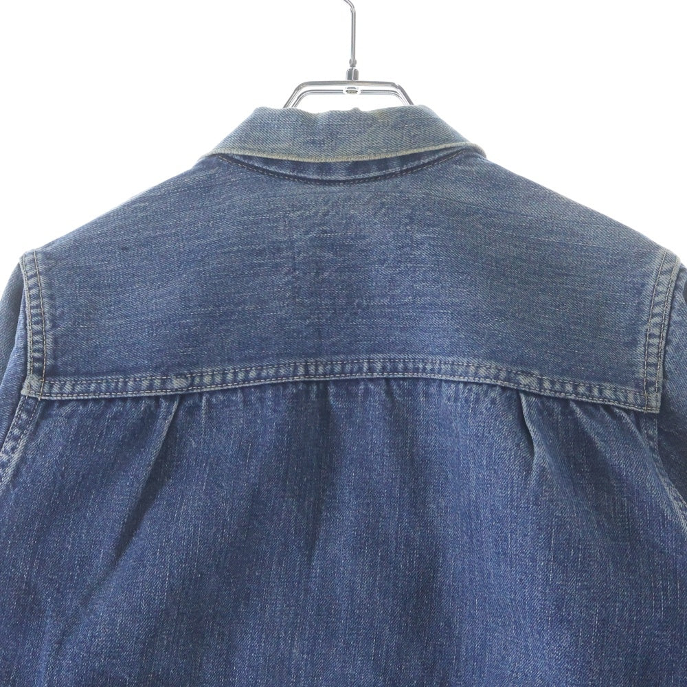 Levi's(リーバイス) 50S 506XX 1st BIG E 片面タブ 一枚袖 ボタン裏17 スライドバックル デニムジャケット インディゴ