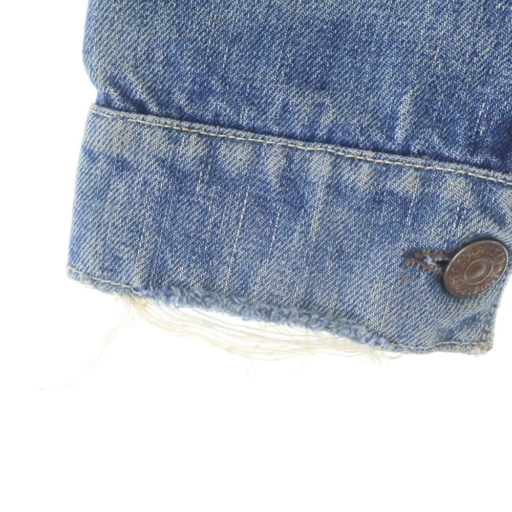 Levi's(リーバイス) 50S 506XX 1st BIG E 片面タブ 一枚袖 ボタン裏17 スライドバックル デニムジャケット インディゴ