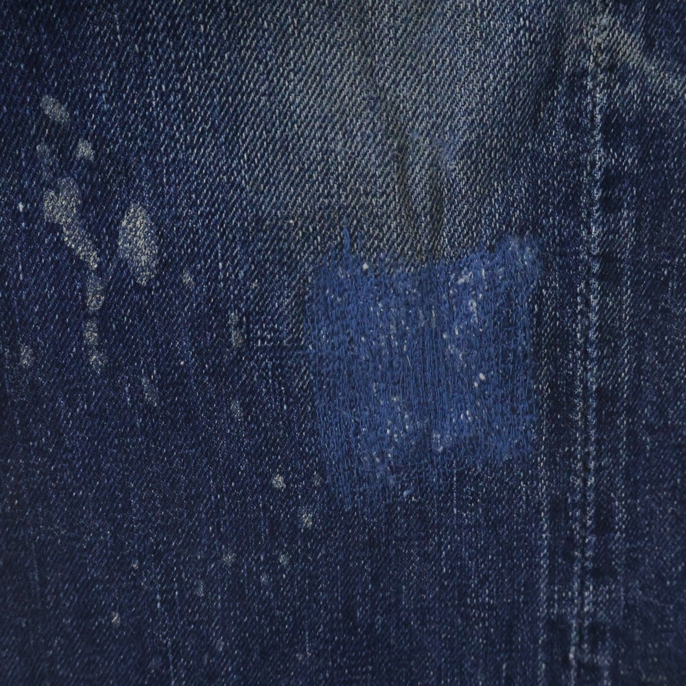 Levi's(リーバイス) 50S 503BXX 53モデル BIG E 両面タブ 革パッチ ボタン裏無刻印 通常R Vステッチ デニムパンツ インディゴ