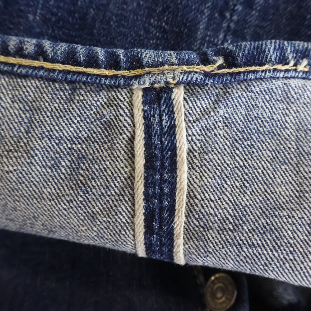 Levi's(リーバイス) 50S 503BXX 53モデル BIG E 両面タブ 革パッチ ボタン裏無刻印 通常R Vステッチ デニムパンツ インディゴ