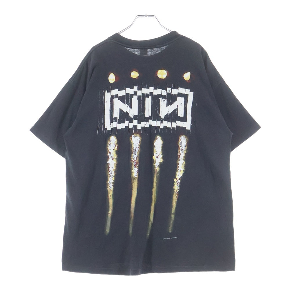 VINTAGE(ヴィンテージ) 90s NINE INCH NAILS THE DOWNWARD SPIRAL SHREDDER TEE ナインインチネイルズ ダウンワードスパイラル シュレッダー 両面プリント半袖Tシャツ