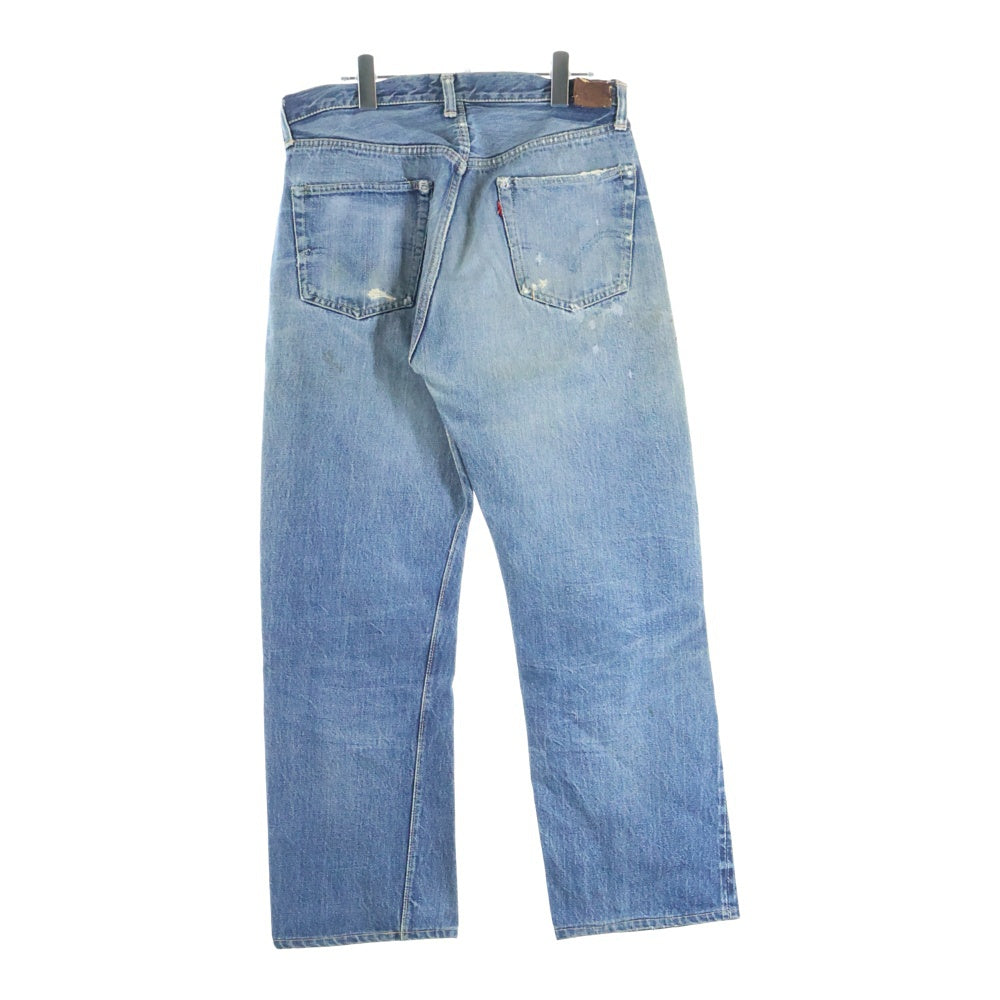 Levi's(リーバイス) 50S VINTAGE 501XX 53model BIG E 革パッチ 通常R ボタン裏無刻印 Vステッチ オフセット 隠しリベット 両面タブ デニム パンツ インディゴ