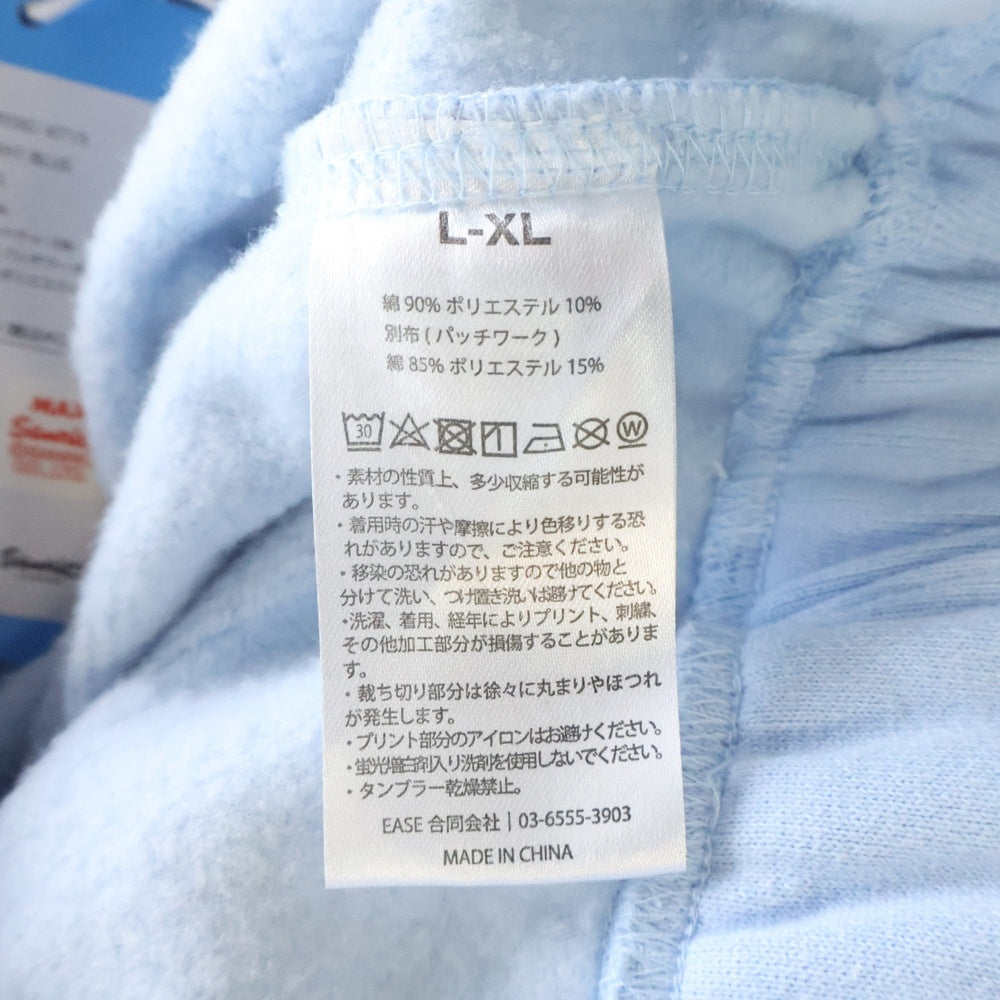 COIN PARKING DELIVERY(コインパーキングデリバリー) ×SANRIO CHARACTERS SWEAT PANTS CPDSC-KT15 ×サンリオキャラクターズスウェットパンツ ライトブルー