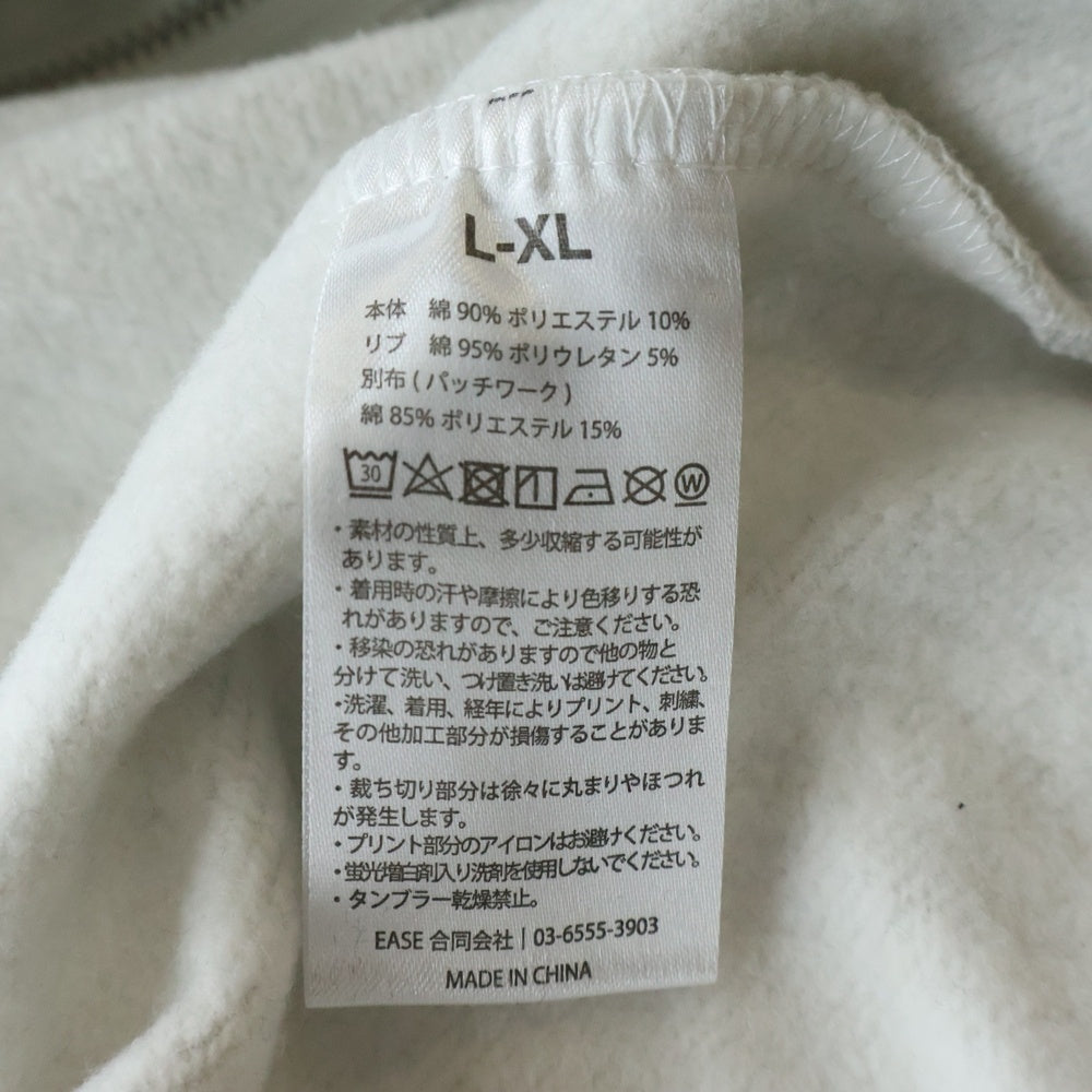 COIN PARKING DELIVERY(コインパーキングデリバリー) ×SANRIO CHARACTERS SWEAT ZIPUP HOODIE CPDSC-KT17 ×サンリオキャラクターズ スウェットジップアップパーカー グレー