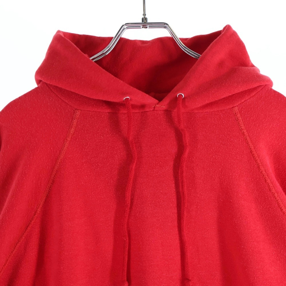 VINTAGE(ヴィンテージ) 60s SAN RAMON ALPINE SKI RACING TEAM SWEAT HOODIE サン ラモン アルペン スキー レーシング チーム ベタプリ 3段プリント プルオーバー フーディー レッド