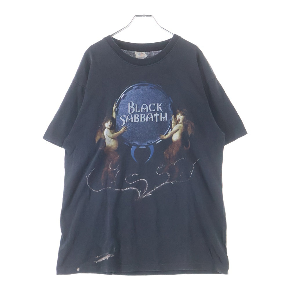 VINTAGE(ヴィンテージ) 90s BLACK SABBATH REUNION TOUR ブラックサバス 半袖プリントTシャツ カットソー ブラック