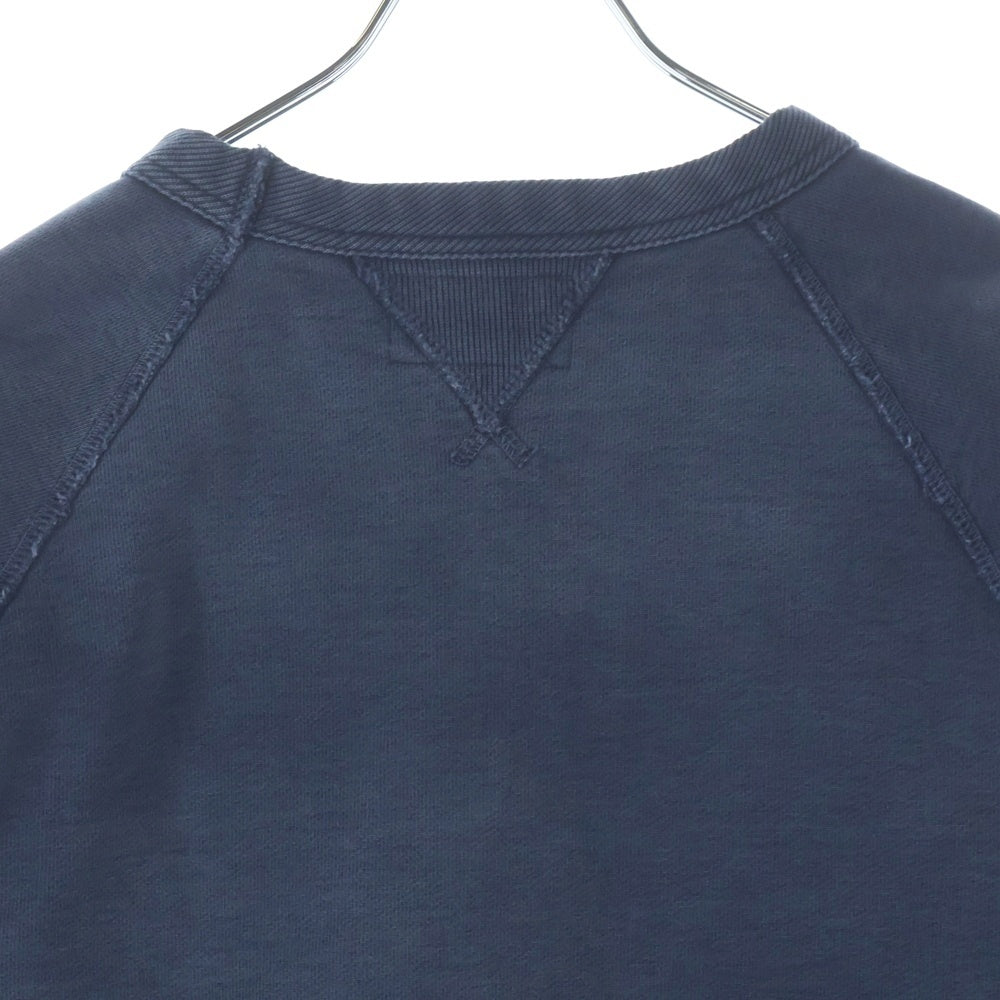 RRL(ダブルアールエル) KREW NECK PULLOVER SWEAT 両V クルーネックプルオーバー スウェット ネイビー