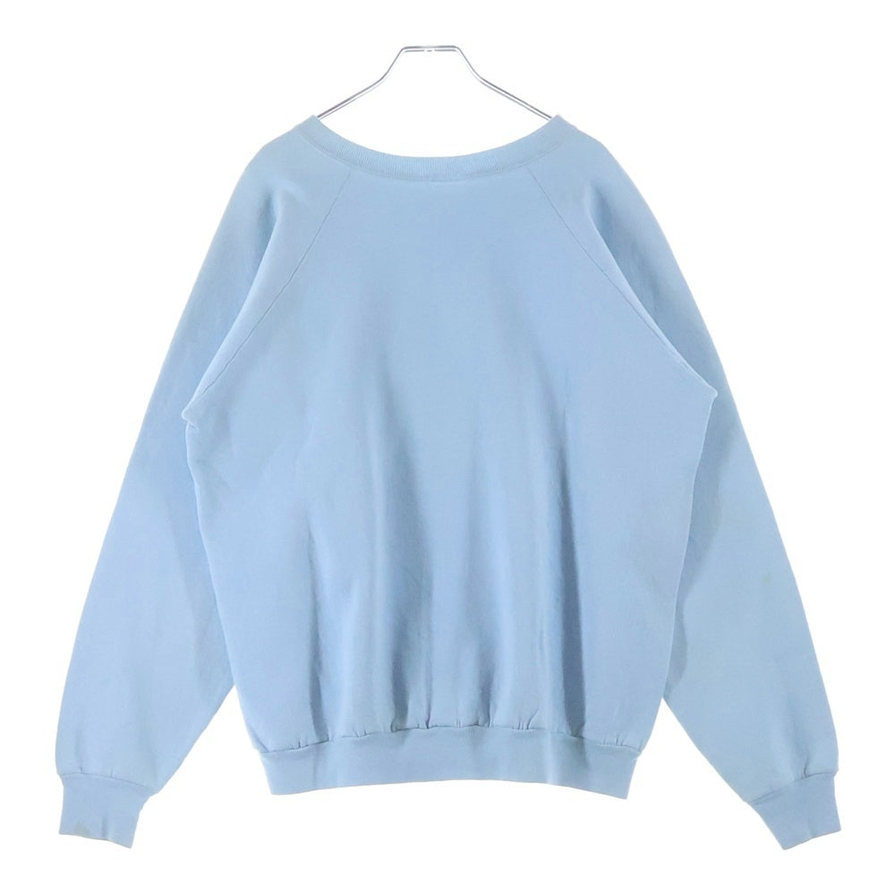 VINTAGE(ヴィンテージ) 60-70s GRAPHIC CREWNECK PULLOVER SWEAT SHIFFERT 家紋 フロントプリント プルオーバー スウェット ブルー