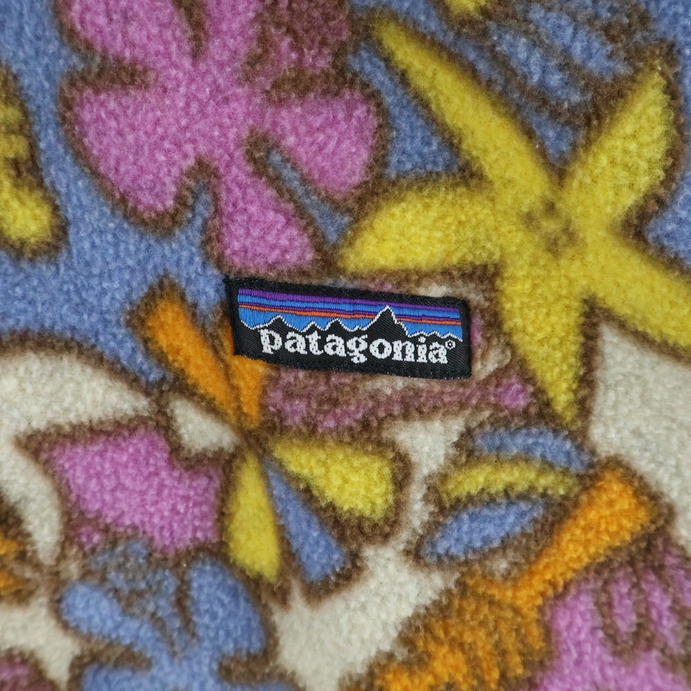 PATAGONIA(パタゴニア) FLOWER PATTERN HALF ZIP USA製 花柄 ハーフジップ フリース ジャケット マルチカラー 85536