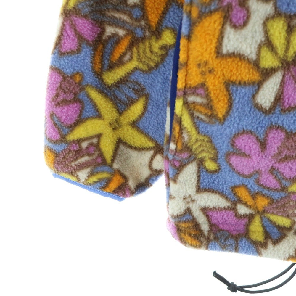 PATAGONIA(パタゴニア) FLOWER PATTERN HALF ZIP USA製 花柄 ハーフジップ フリース ジャケット マルチカラー 85536