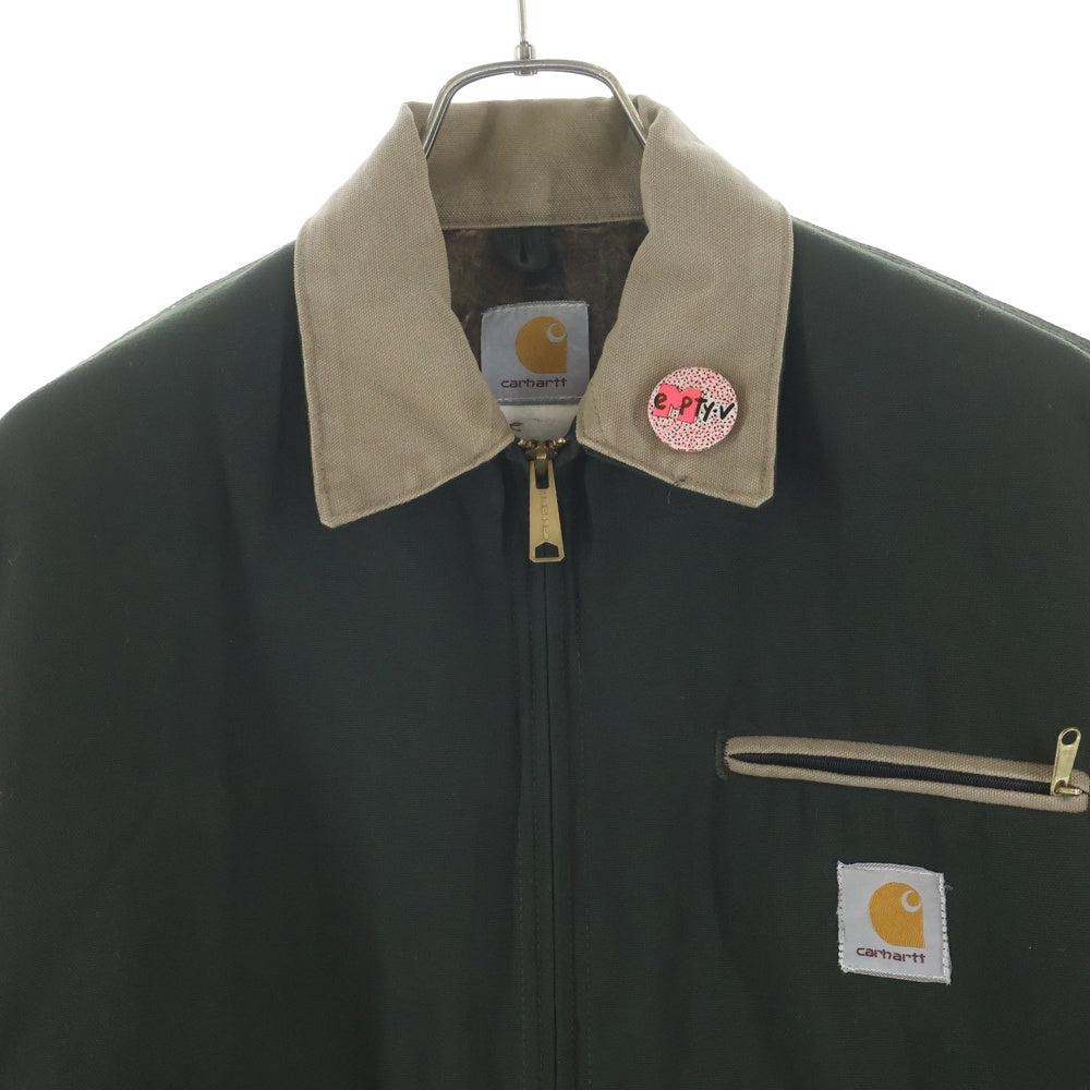 CARHARTT(カーハート) NYLON DETROIT JACKET UFCWタグ 米国製 ナイロンデトロイト ジャケット オリーブ