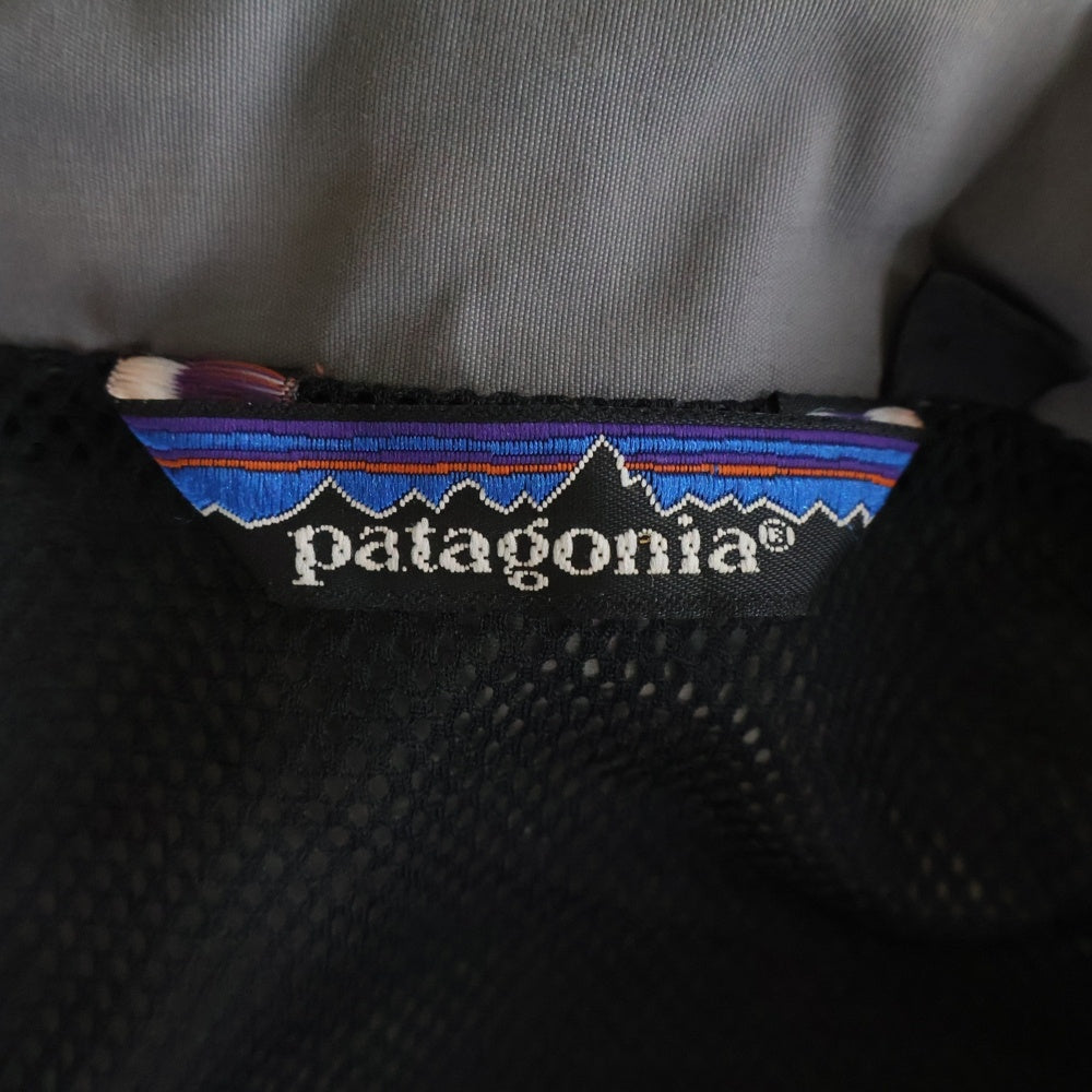 PATAGONIA(パタゴニア) 90s VINTAGE BACK BOWL ANORAK バックボウル アノラックジャケットパーカー グレー/レッド