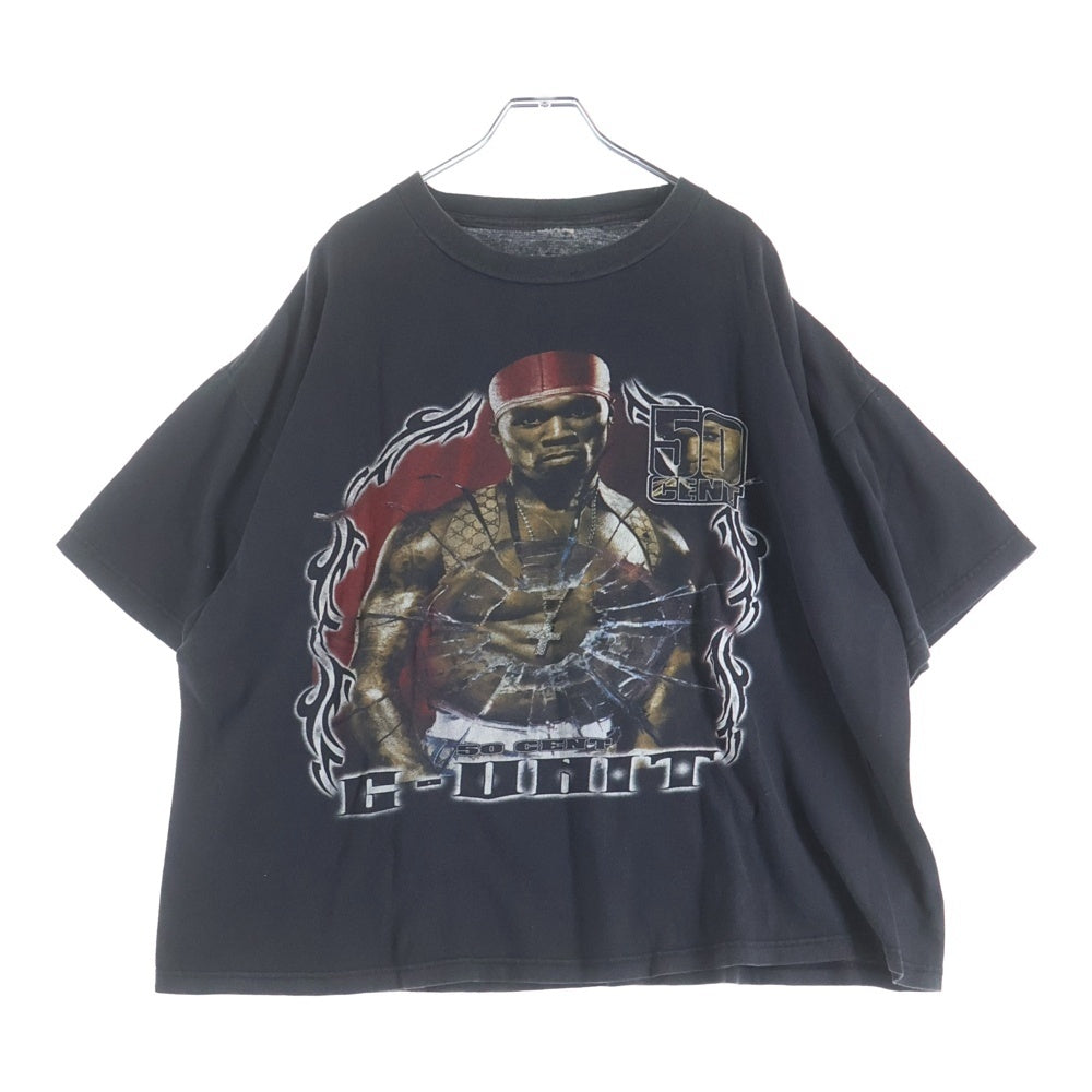 VINTAGE(ヴィンテージ) 00s 50CENT G-UNIT 両面プリント 半袖Tシャツ ブラック
