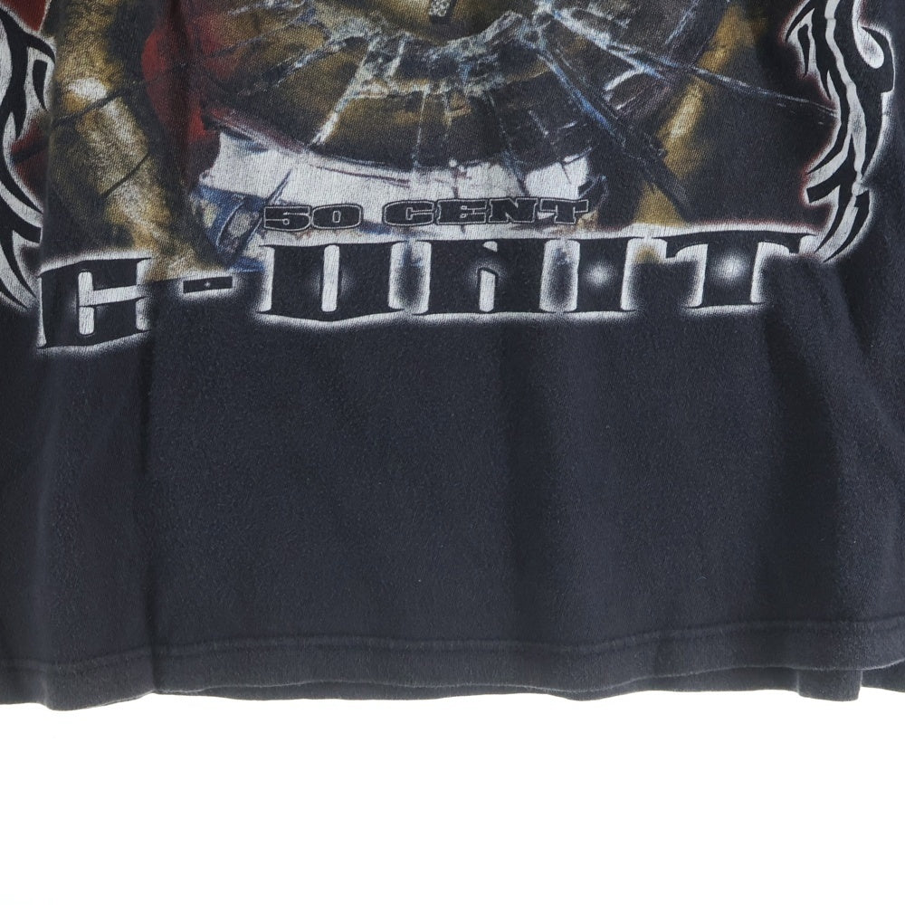 VINTAGE(ヴィンテージ) 00s 50CENT G-UNIT 両面プリント 半袖Tシャツ ブラック