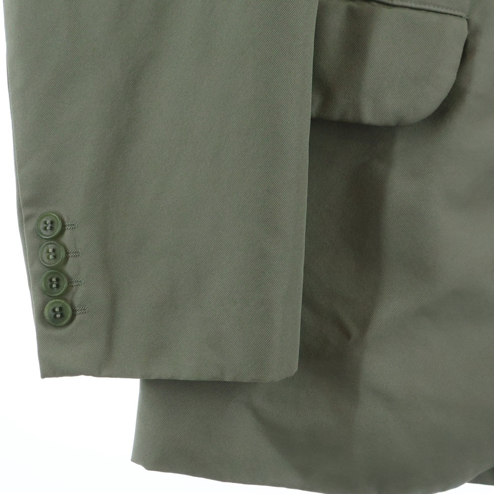 COMME des GARCONS HOMME DEUX(コムデギャルソン オムドゥ) ポリ縮絨 2Bテーラードジャケット DO-J045 カーキ