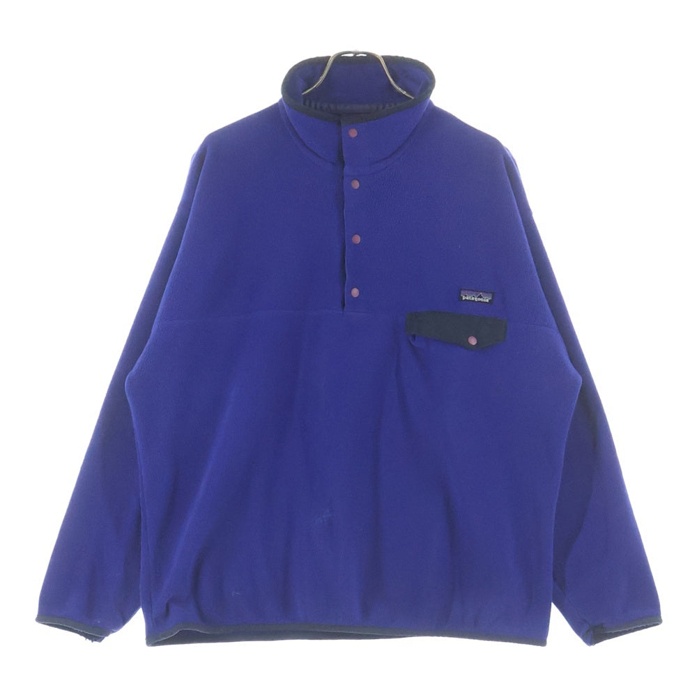PATAGONIA(パタゴニア) 00S SYNCHILLA SNAP T FLEECE PULLOVER JACKET シンチラ スナップT フリース プルオーバー ジャケット ネイビー/ブラック 25450F8