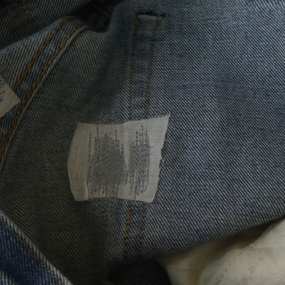 Levi's(リーバイス) 70s 501 66後期 smalle ボタン裏6 並行 チェーンステッチ ストレートデニム ブルー