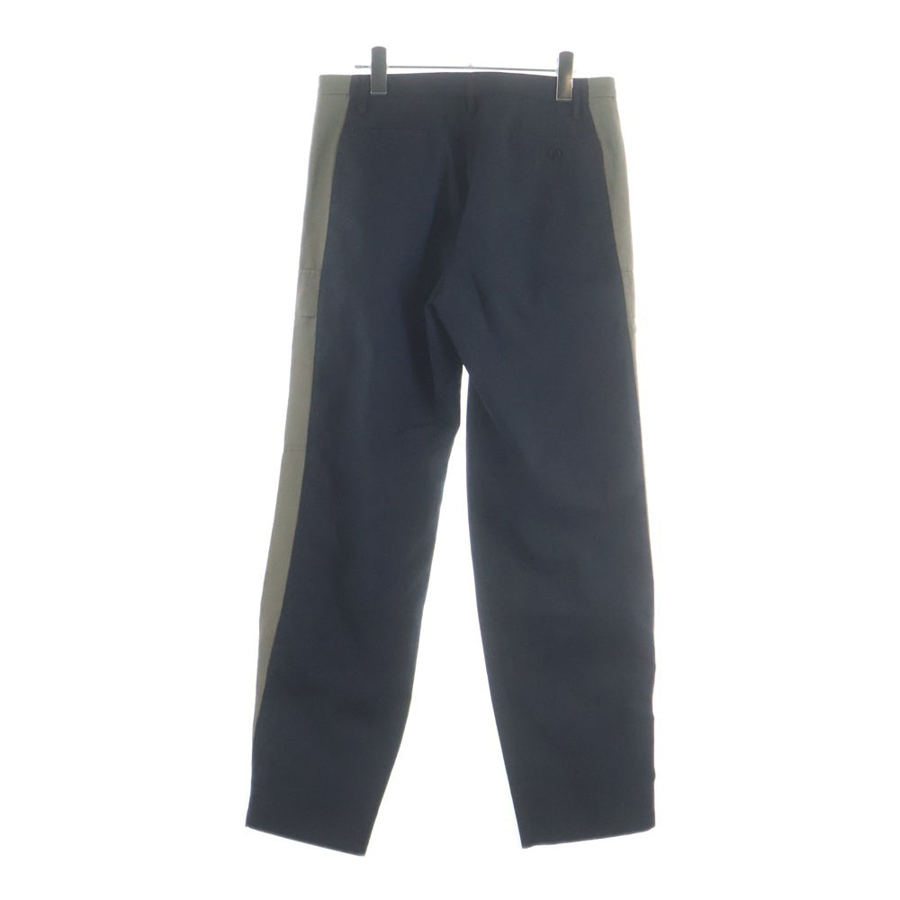 Maison Margiela メゾンマルジェラ 12SS ZIP SIDE BYCOLOR PANTS S30KA0263 切り替え ジップ カーゴパンツ カーキ/ブラック Maison Margiela(メゾンマルジェラ) 12SS ZIP SIDE BYCOLOR PANTS