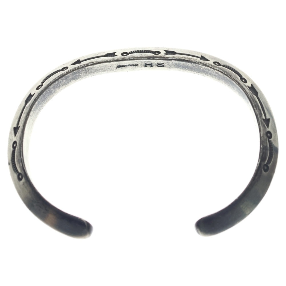 INDIAN JEWELRY(インディアンジュエリー) STERLING BRACELET BANGLE HERMAN SMITH ハーマンスミス ブレスレット バングル シルバー