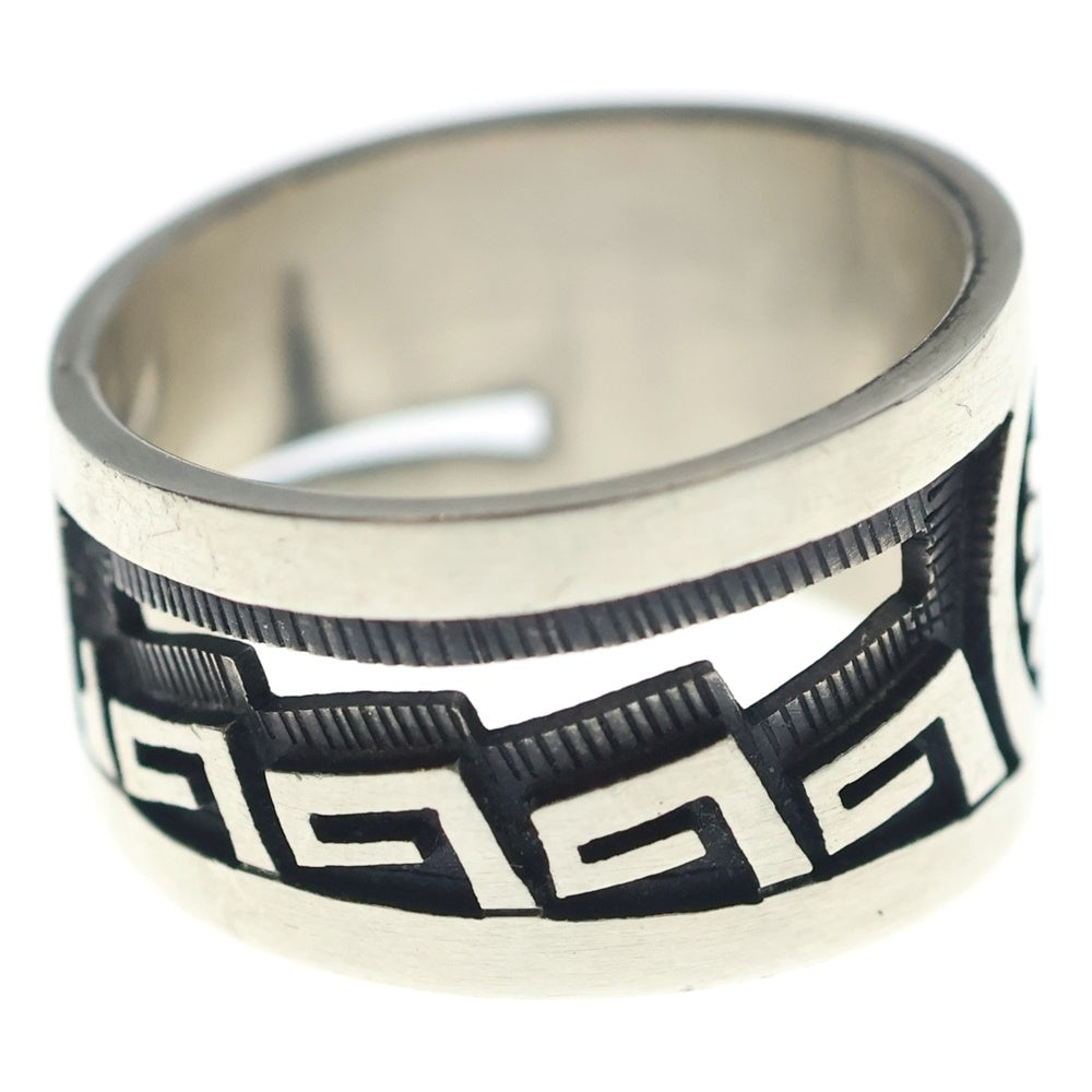 INDIAN JEWELRY(インディアンジュエリー) HOPI STERLING RING LUCION KOINVA ホピ族 ルシオン コインヴァ オーバーレイ リング 指輪 シルバー