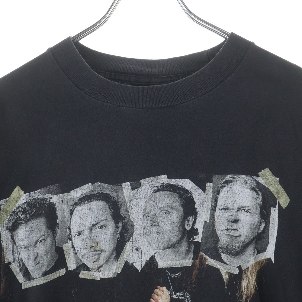 VINTAGE(ヴィンテージ) 90s METALLICA Garage Inc. アルバム ジャケ写 半袖カットソーTシャツ ブラック