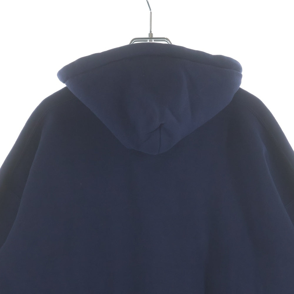 RUSSELL(ラッセル) VINTAGE 90S BUTTON HOODIE PARKA USA製 スウェット パーカー フーディー ネイビー/グリーン