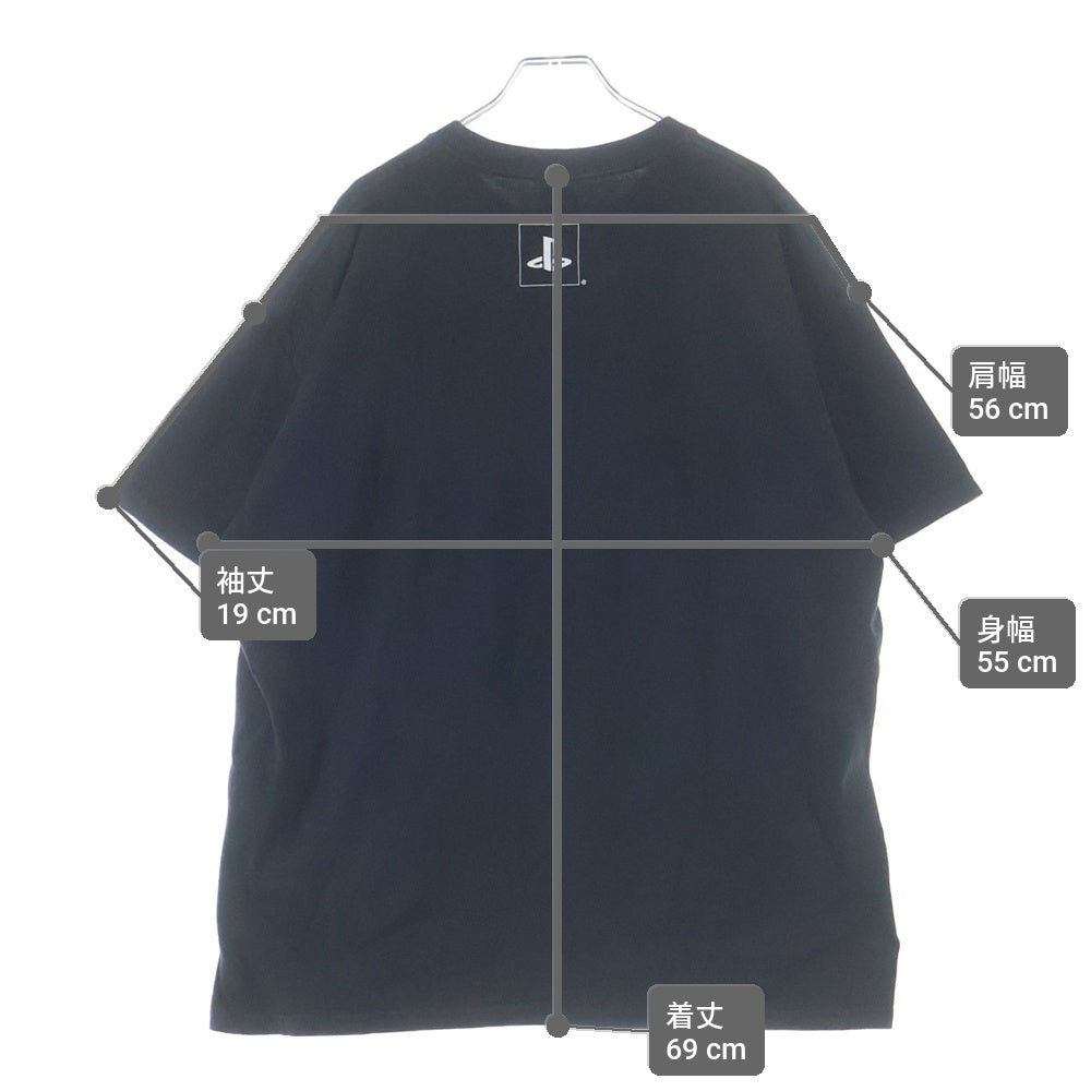 VINTAGE(ヴィンテージ) 00S PSP PLAYSTATION PORTABLE LOGO TEE プレイステーション ロゴ ゲーム 半袖Tシャツ カットソー ブラック