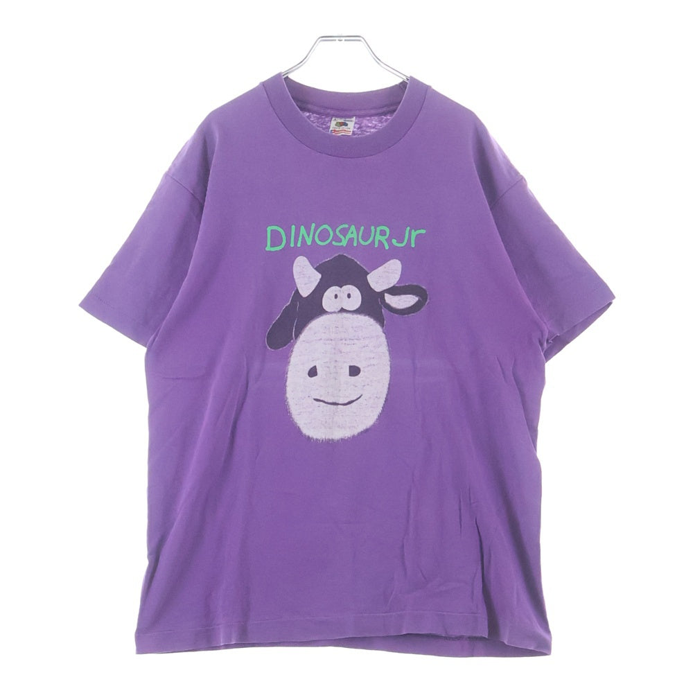 VINTAGE(ヴィンテージ) 90S DINOSAUR JR COW & GORILLA ダイナソージュニア カウ & ゴリラ バンド 半袖Tシャツ カットソー パープル