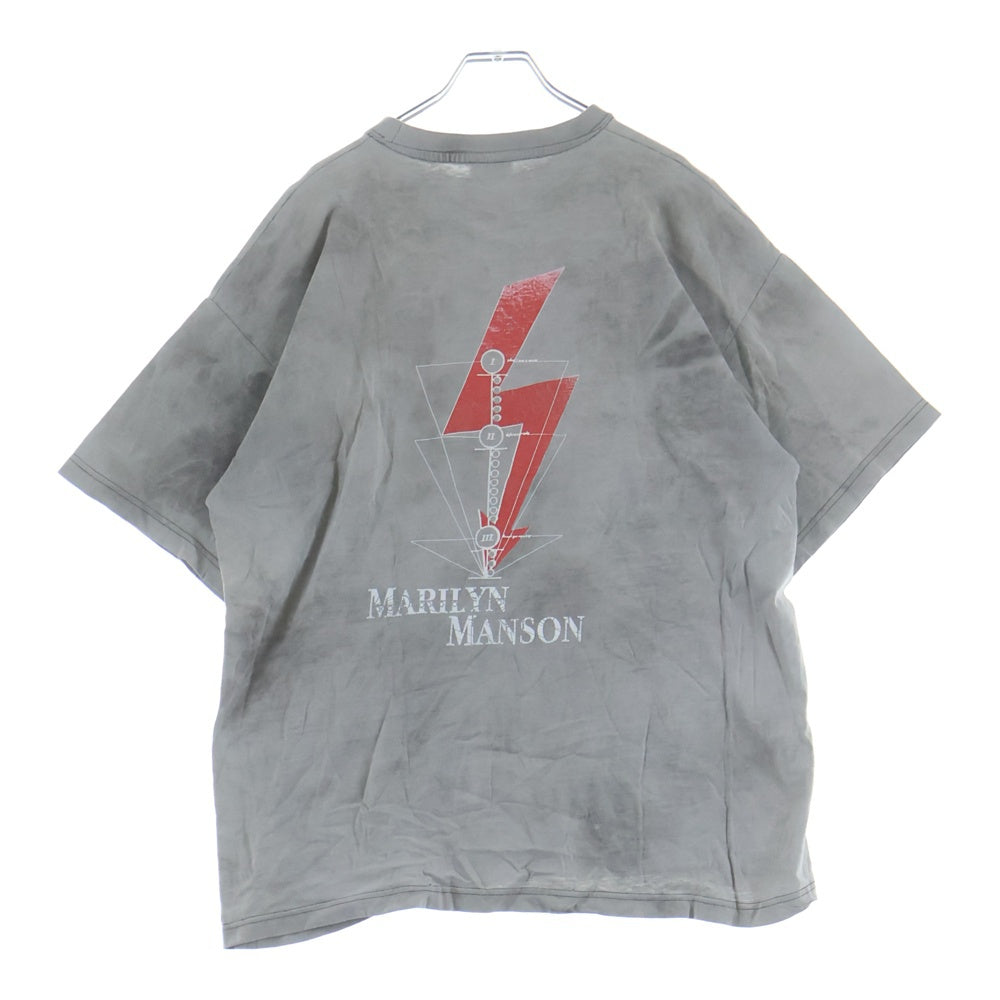 VINTAGE(ヴィンテージ) 90S MARILYN MANSON EURO BOOT ANTICHRIST SUPERSTAR TEE マリリンマンソン ユーロ ブート アンチクライスト スーパースター フェード 半袖Tシャツ カットソー