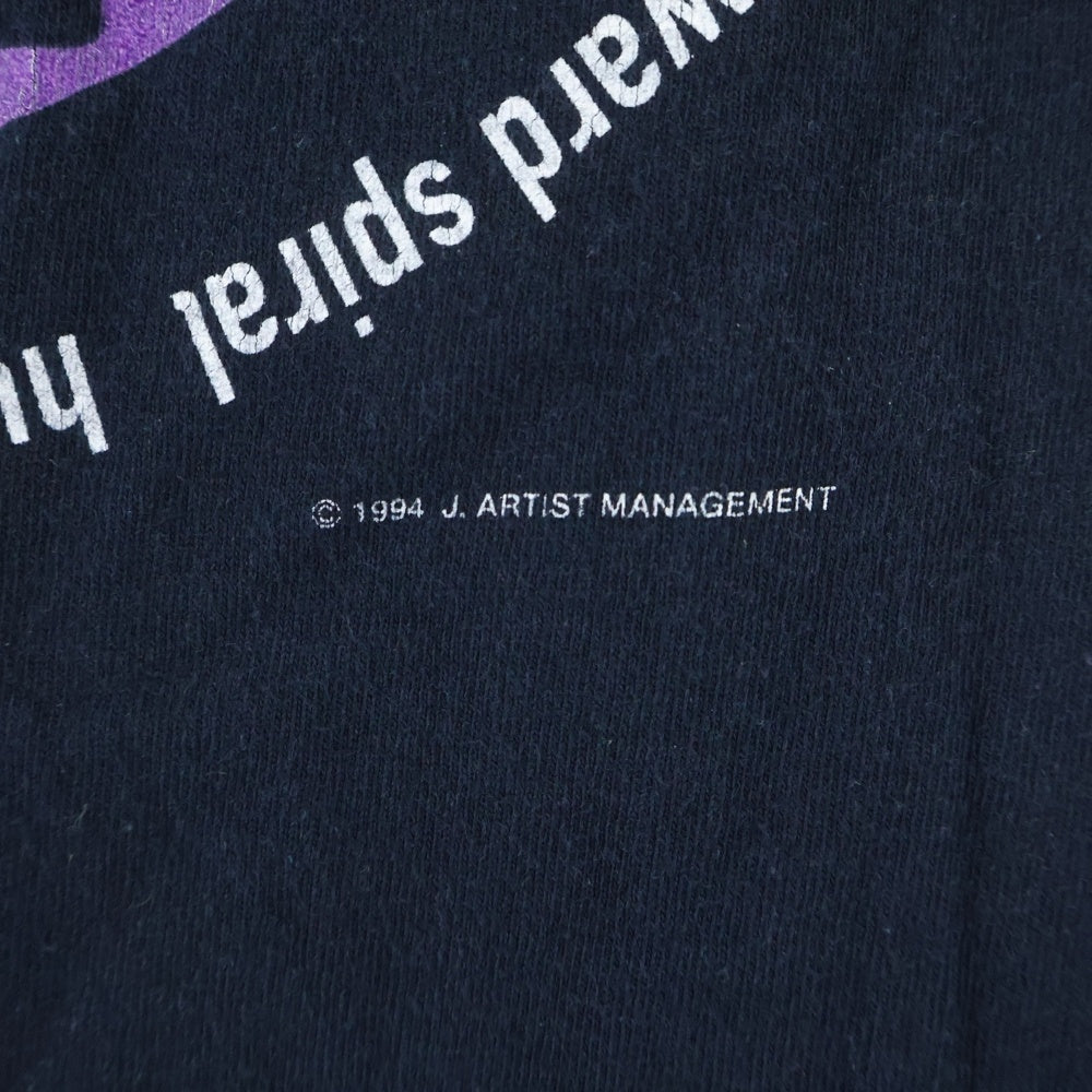 VINTAGE(ヴィンテージ) 90S NINE INCH NAILS CLOSER EMBROIDERY BOX LOGO ナイン インチ ネイルズ クローザー エンブロイダリー ボックスロゴ 半袖Tシャツ カットソー ブラック