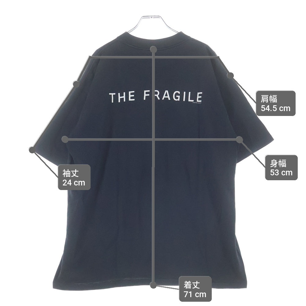 VINTAGE(ヴィンテージ) 90S NINE INCH NAILS THE FRAGILE LOGO ナイン インチ ネイルズ ザ フラジャイル ロゴ 半袖Tシャツ カットソー ブラック