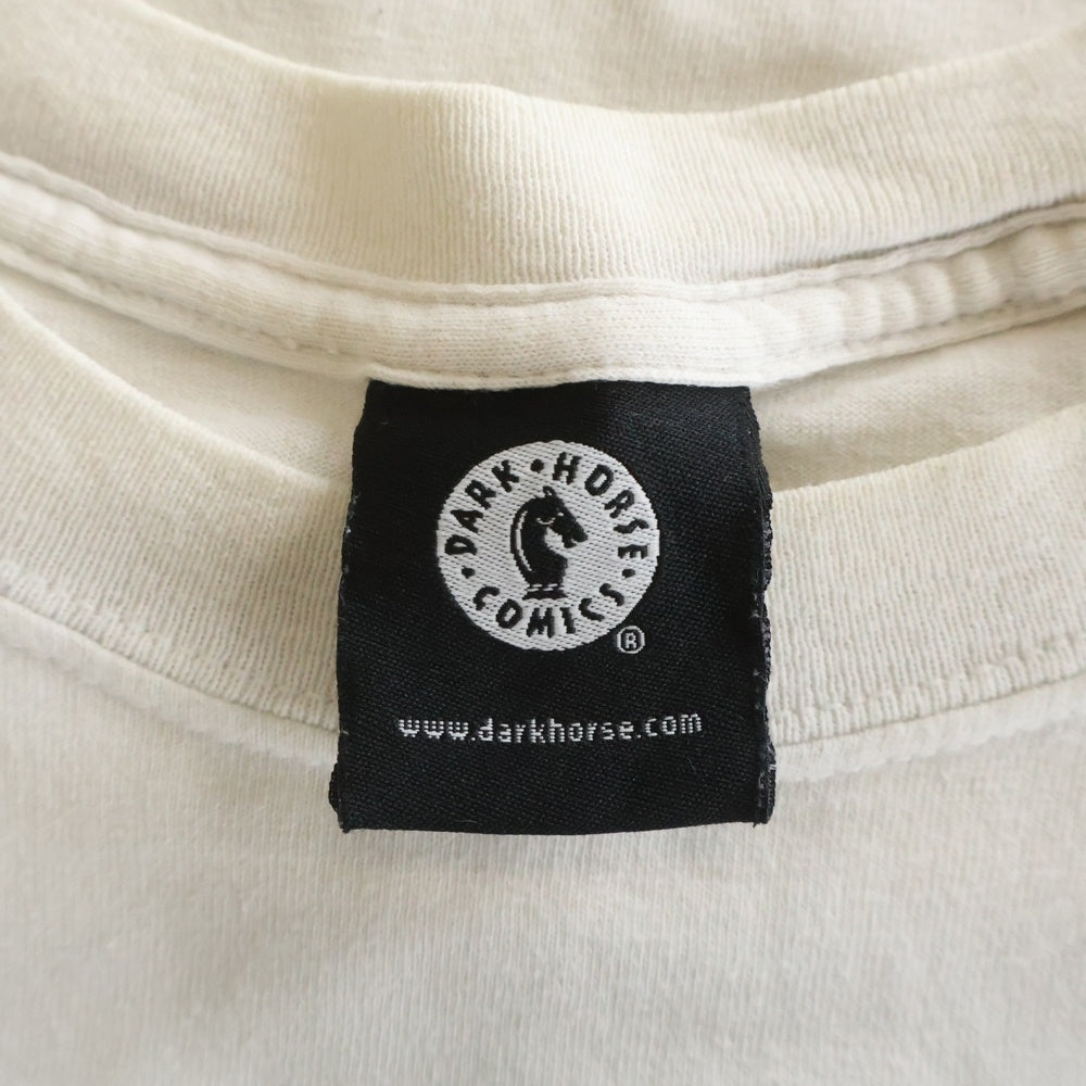 VINTAGE(ヴィンテージ) 90S PIECES BALLISTICS SF ANIME 士郎正宗 イラスト アニメ 半袖Tシャツ カットソー ホワイト