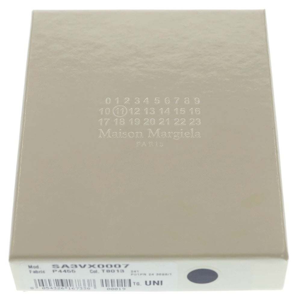 Maison Margiela(メゾンマルジェラ) 4ステッチ カードケース ブラック レザー SA3VX0007 レディース