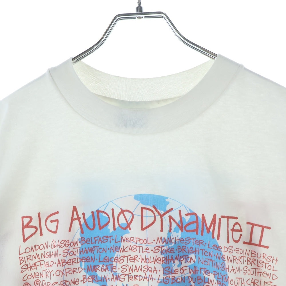 VINTAGE(ヴィンテージ) 1991 B・A・D 2 × Stussy The Globe old Tee Shirt 半袖カットソーTシャツ ホワイト