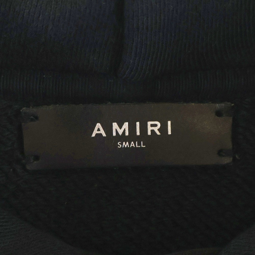 AMIRI(アミリ) BONES STAR HOODIE ボーンズ スター フーディー プルオーバーパーカー ブラック/イエロー