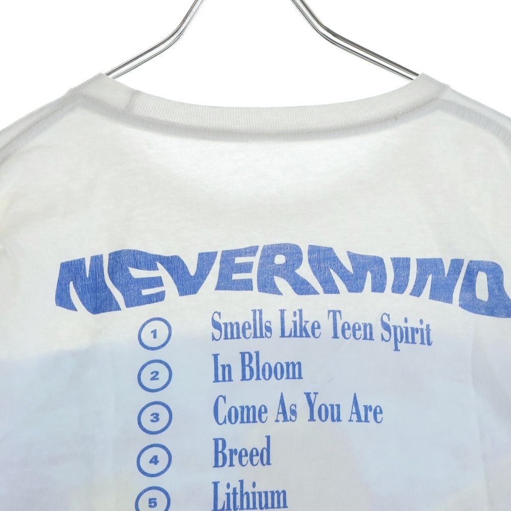 VINTAGE(ヴィンテージ) 00s NIRVANA NEVERMIND Copy right 2002 ニルヴァーナ ネバーマインド 2002年製 ホワイト