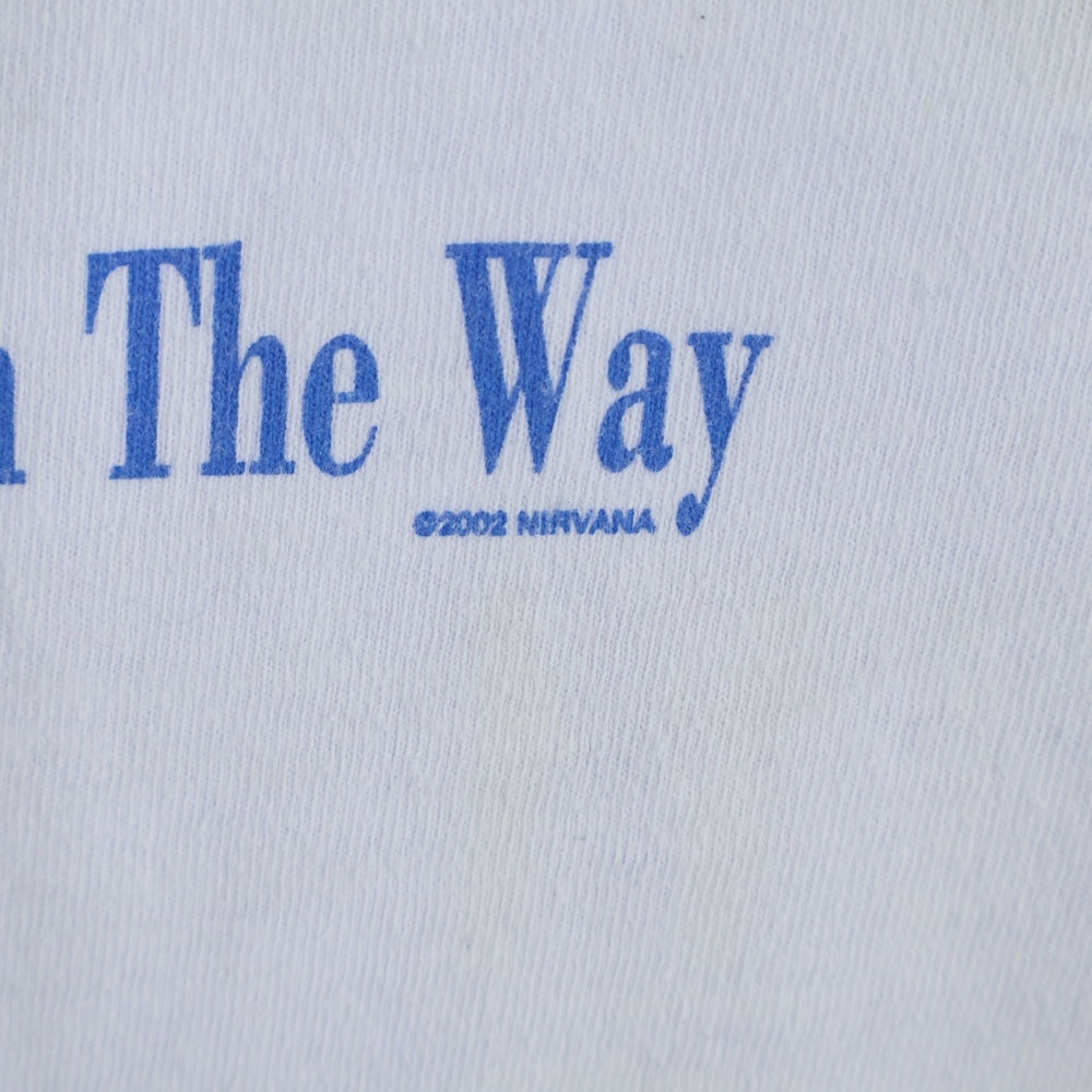 VINTAGE(ヴィンテージ) 00s NIRVANA NEVERMIND Copy right 2002 ニルヴァーナ ネバーマインド 2002年製 ホワイト