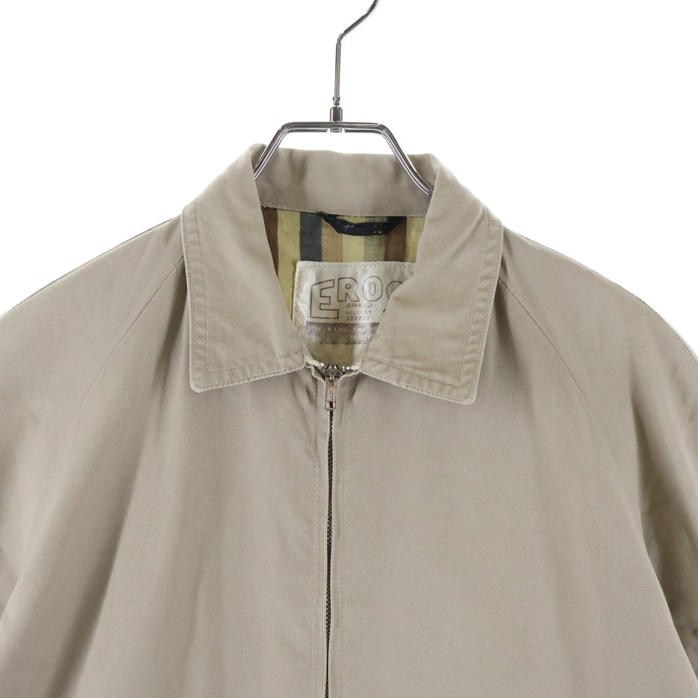 VINTAGE(ヴィンテージ) 50-60S EROS BRAND COMBED COTTON JACKET AKK ZIP ユーロ 片爪ジップ コットンジャケット ベージュ 528628