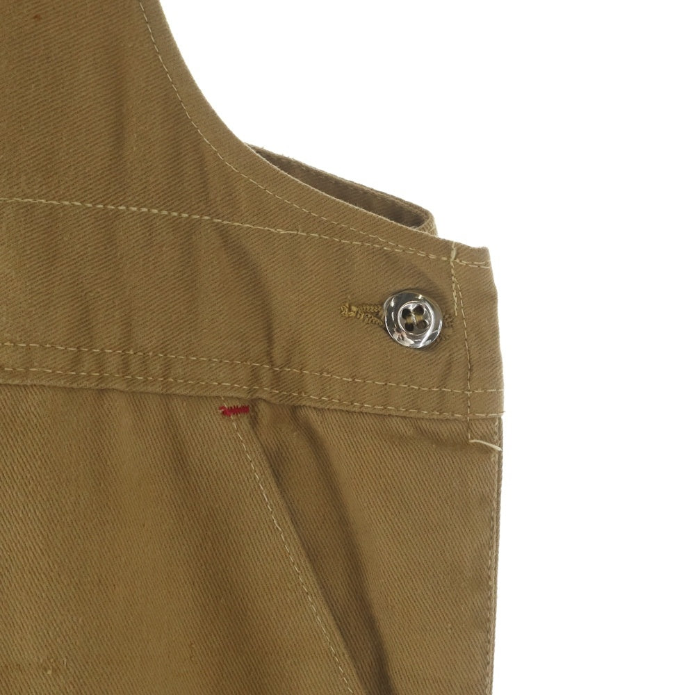 VINTAGE(ヴィンテージ) 50-60S ROTHEREX (ロザレックス) SANFORIZED OVERALL オーバーオール つなぎ ベージュ